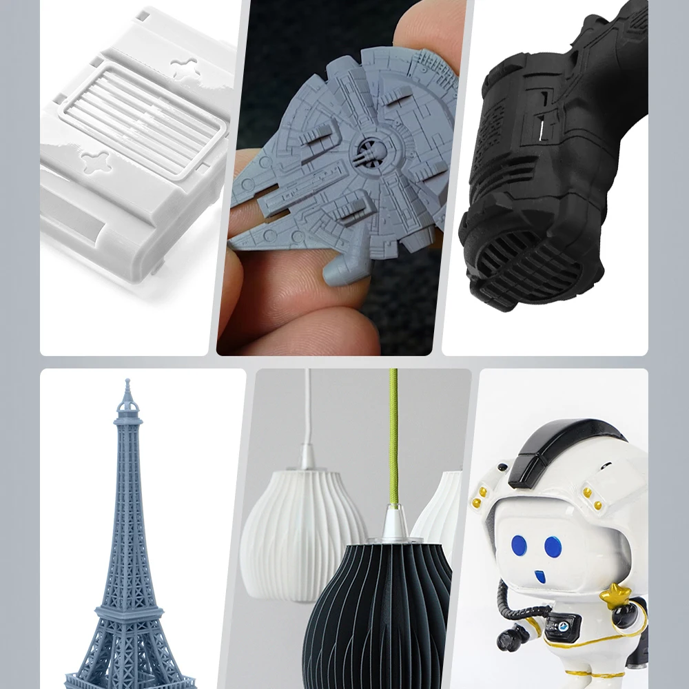 Новинка гибкая жесткая Смола ANYCUBIC 405 нм УФ-смола высокая прочность жесткость 3D