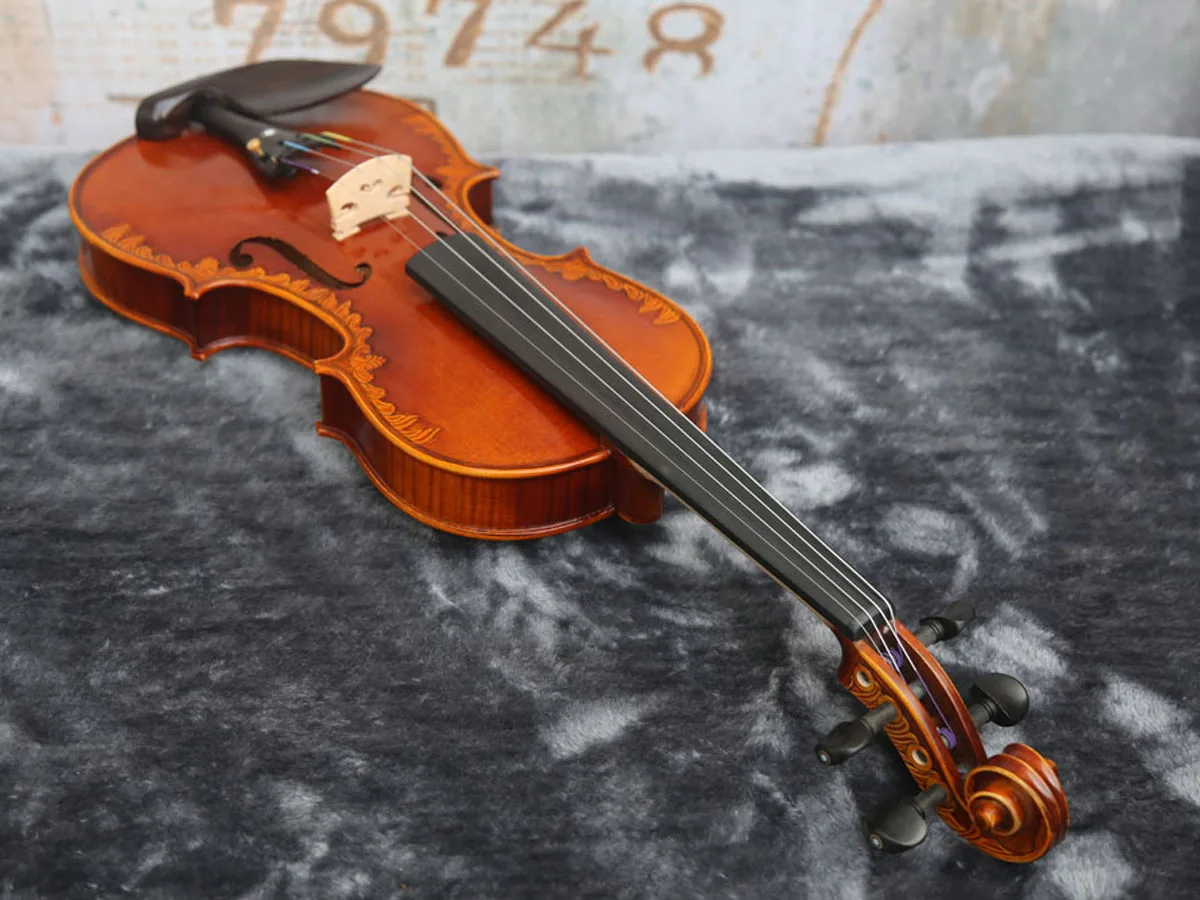 4/4 Full Size Quality Violin Antonio Stradivari Cremonese 1715 Model 12F | Спорт и развлечения