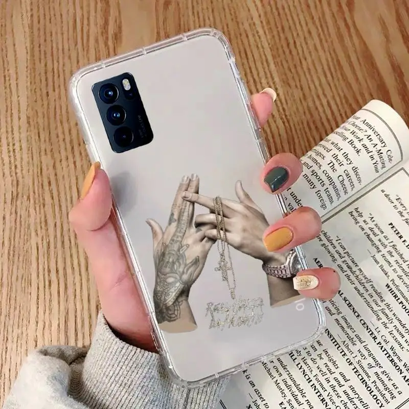 

Rapper Anuel AA Real Phone Case Transparent For OPPO RENO 2 5 Z PRO GTneo REALME Q2 GT 11 FINDX 2 PRO RealmeV 3 5 K7X