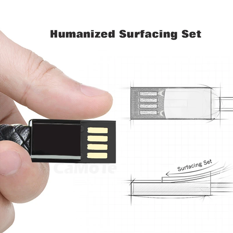 Зарядный кабель Type C с кожаным ремешком USB для зарядки и передачи данных шнур IPhone