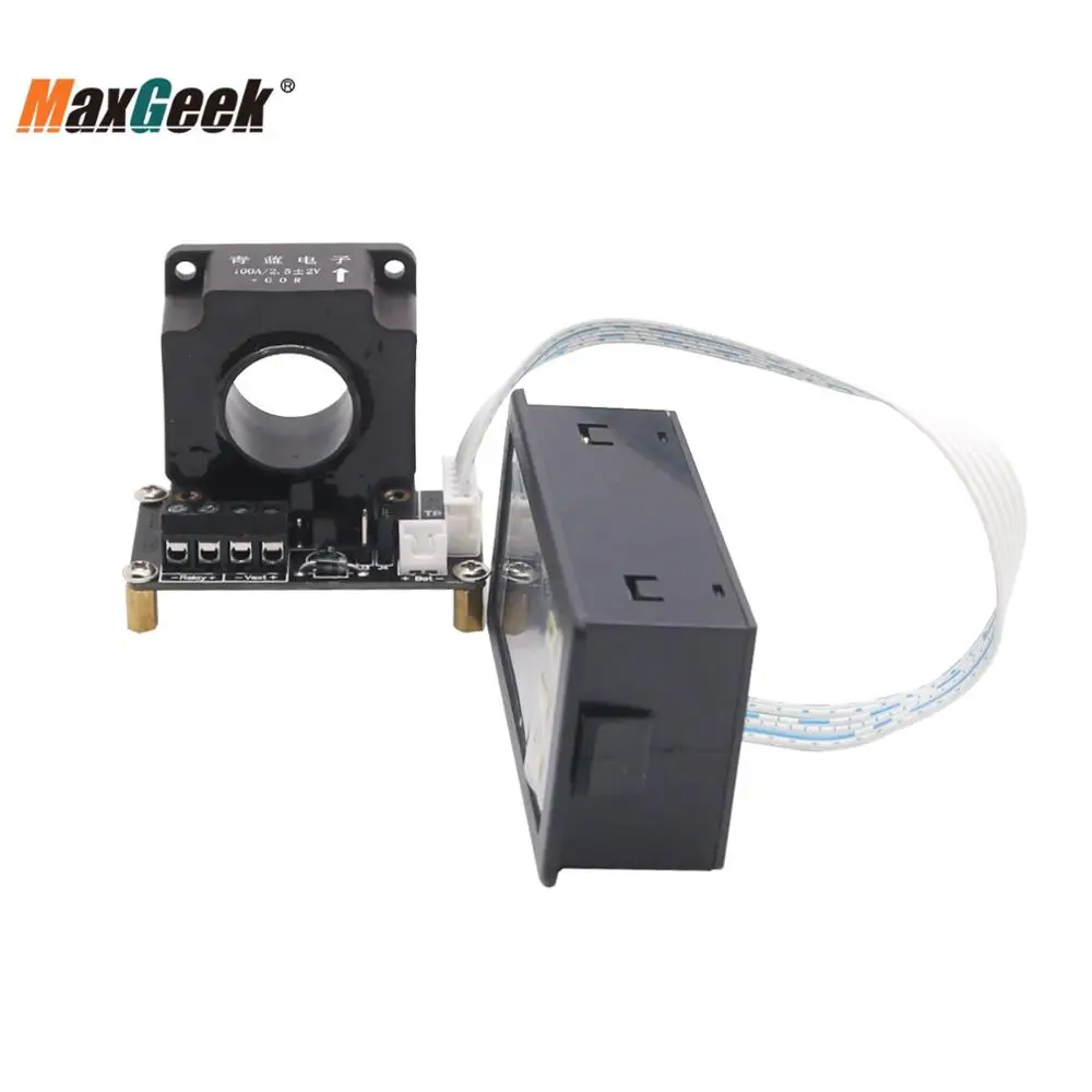 Измеритель напряжения и тока Maxgeek VAC9010H 0-100A измеритель усилителя с цветным