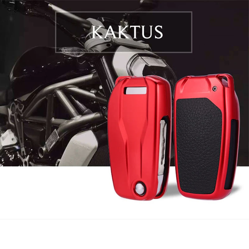 Чехол для ключей из алюминиевого сплава чехол ключа Ducati 420el MTS1260S MTS950S 1260 Enduro