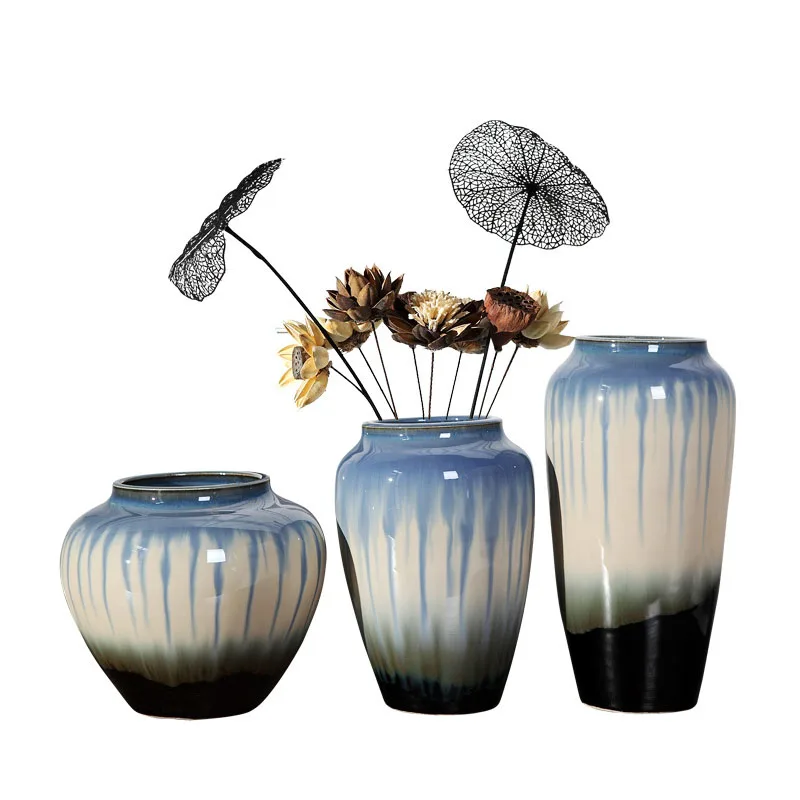 

Colorful Fambe Ceramic Vase Jingdezheng Art Fashion furnishings porcelain bottle opening modern handicrafts