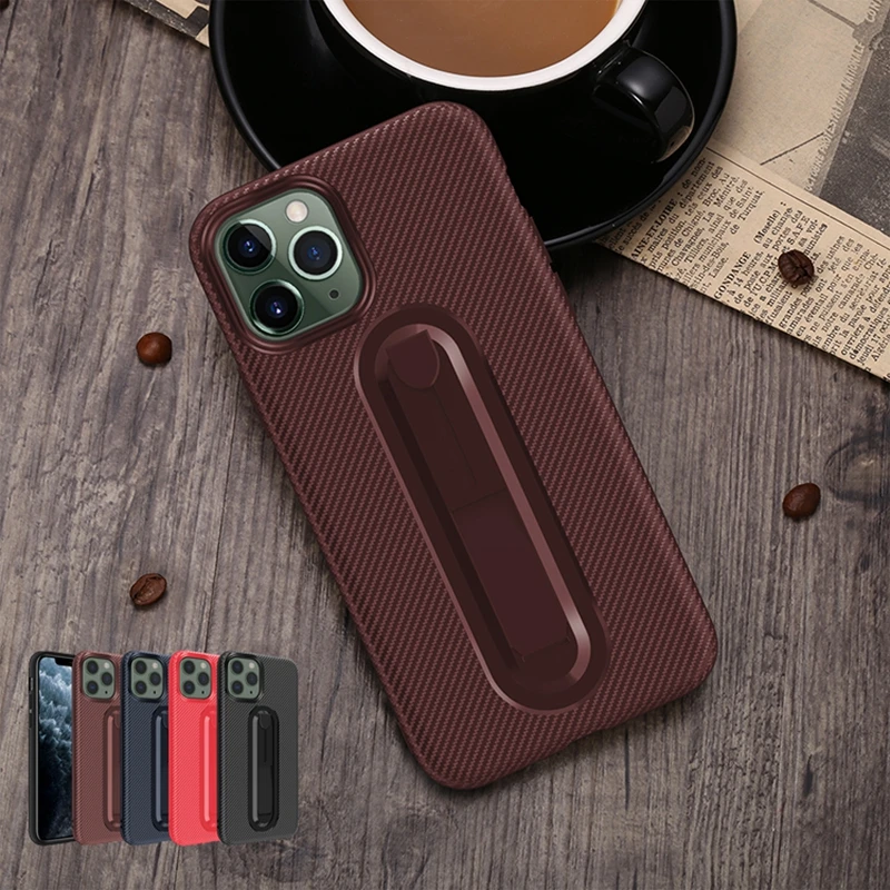 Чехол для Apple iPhone 11 Pro Max Finger Holder с подставкой противоударный чехол 6 6S 7 8 Plus X XS XR Case |