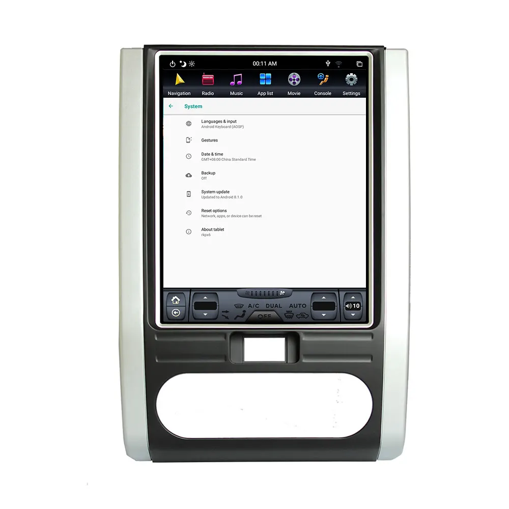Автомобильный радиоприемник в стиле Tesla на Android 9 0 вертикальный экран для NISSAN X-TRAIL
