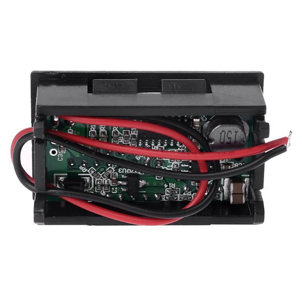 12 В измеритель напряжения аккумуляторная Панель цифровой дисплей