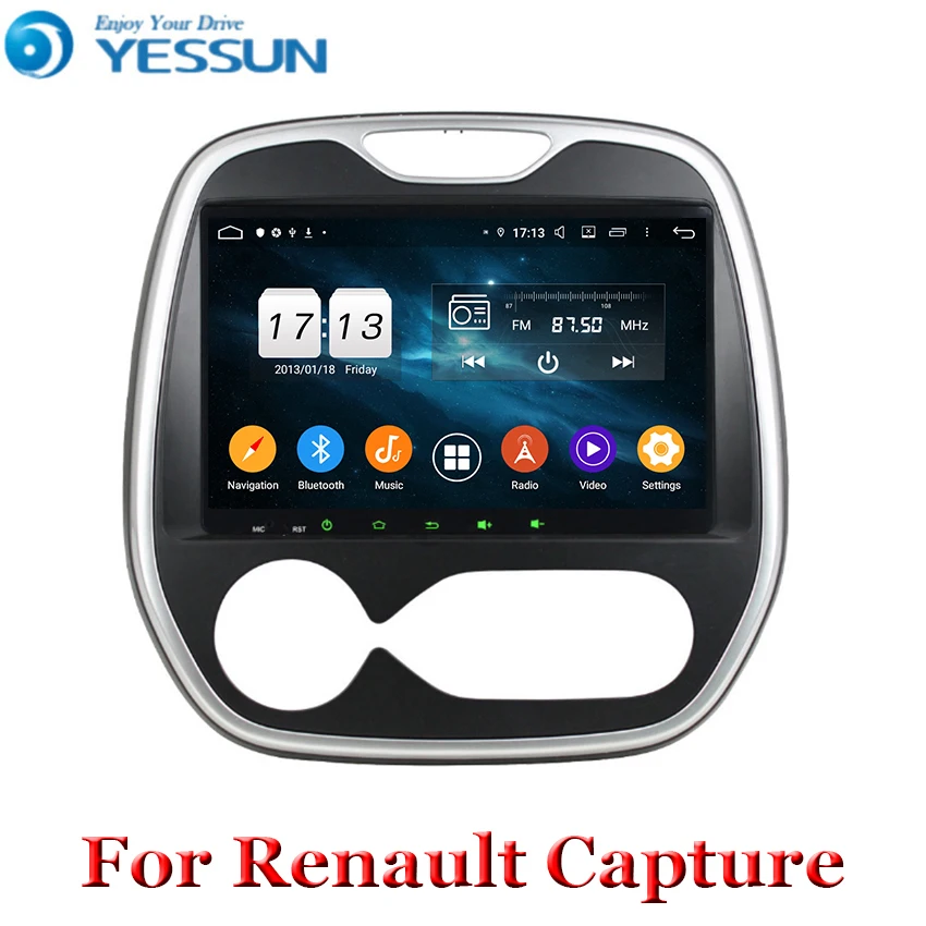 Android 9 автомобильный DVD мультимедийный плеер для Renault Captur MT AT 2011 2012 2013 2014 2015 2016 2017 GPS