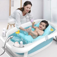 2022 folding bathtub children lying universal bath barrel oversize baby newborn supplies baby bath tub