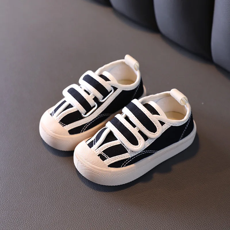 

Kids Shoes Boys Girls Autumn Breathable Sneakers Flat Casual Canvas Shoes Toddler Student Sport Running SXX043