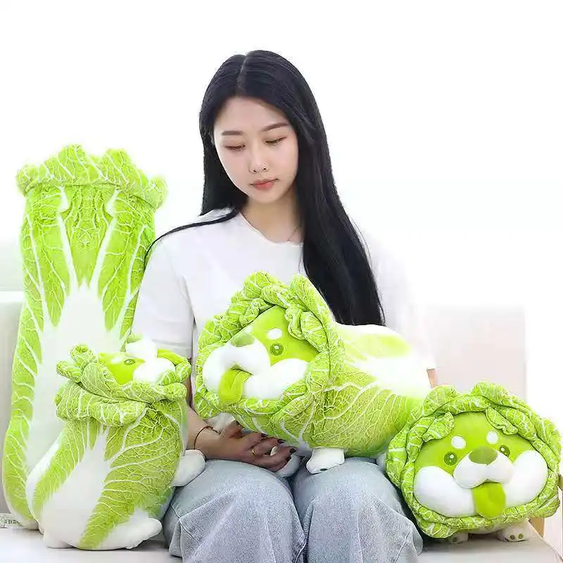 Мягкая кукла-собака с овощей подушка подарок на день рождения кукла-кровать для