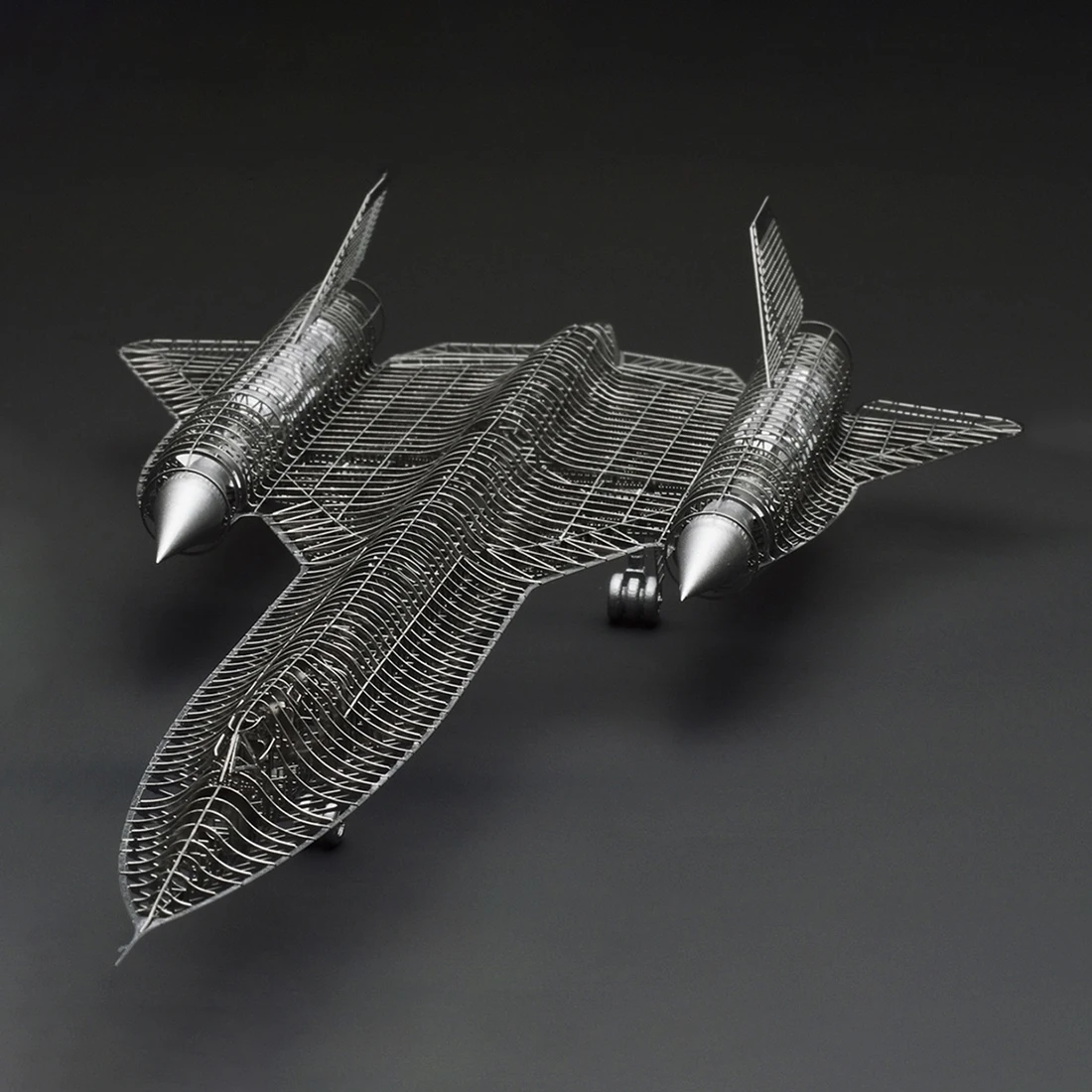 1/144 SR 71 с трёхмерными чертёжами комплект Скаут самолет украшения 3D металла сборки