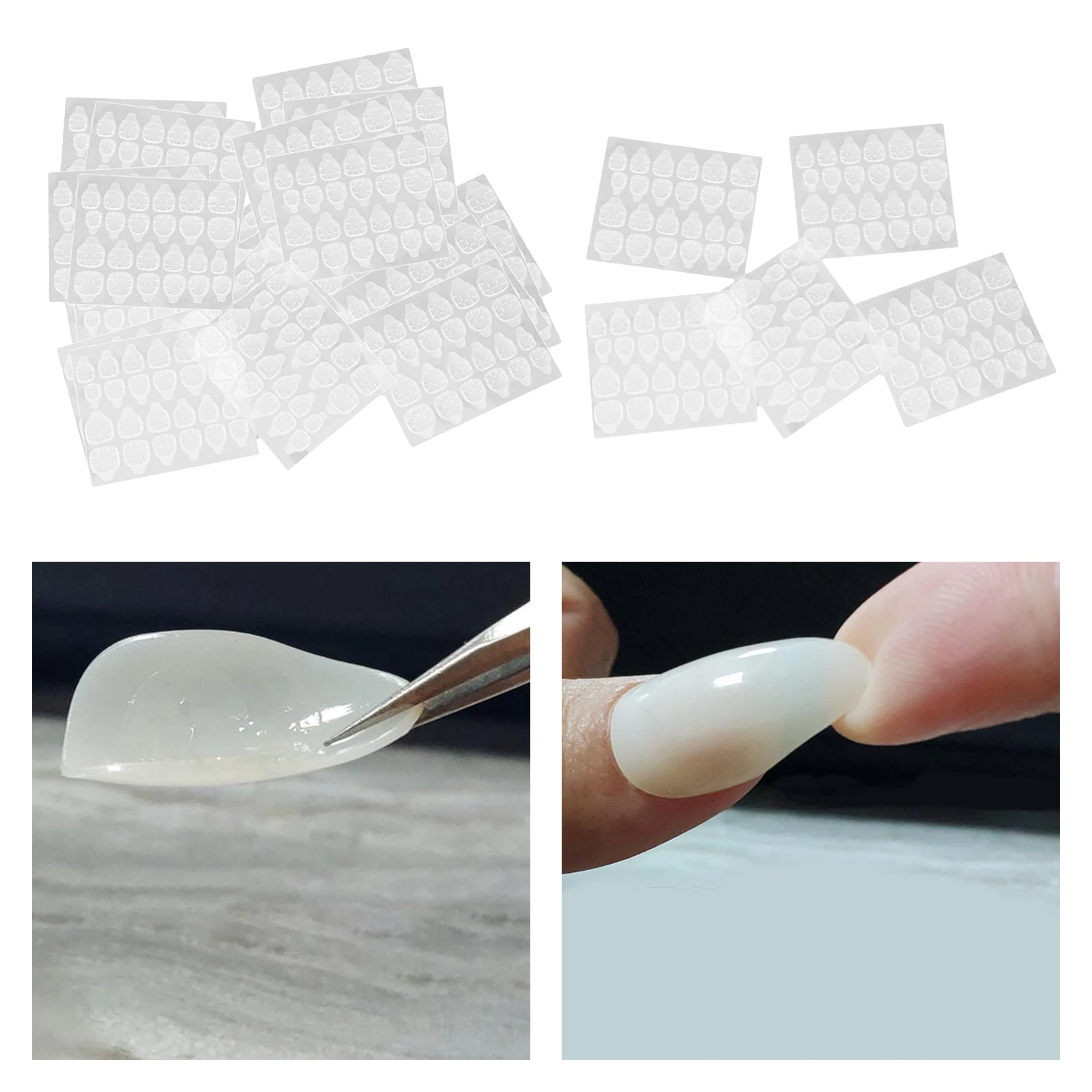 

Waterproof Double Sided Clear False Nail Art Adhesive Tape Glue DIY Pedicure