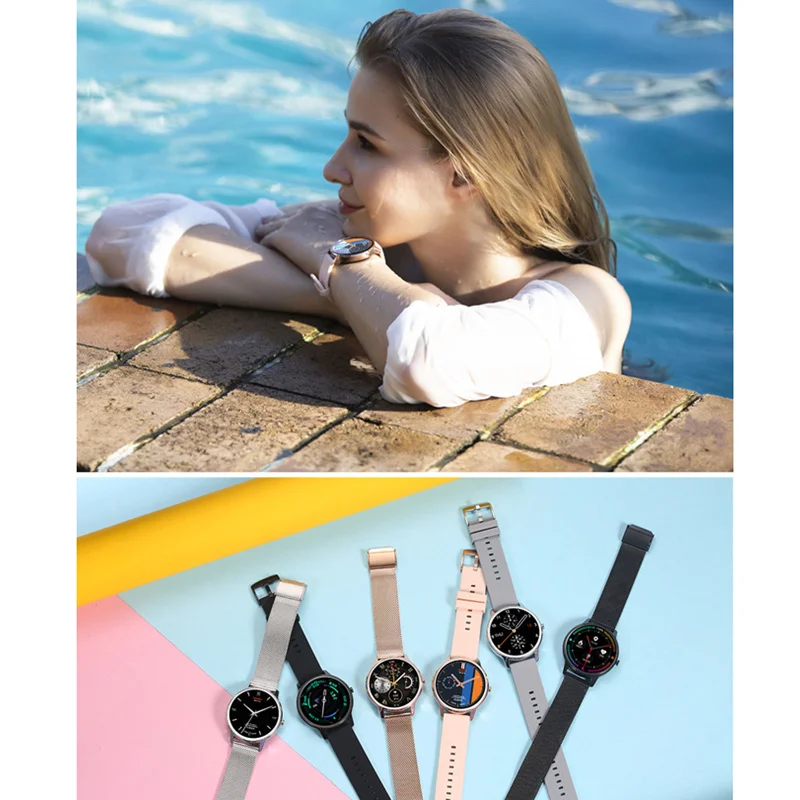 

Smartwatch 2020 Blood Pressure Oxygen Heart Rate Monitor Remote Camera Women Call Whatsapp Reminder Health Watch For IOS Android