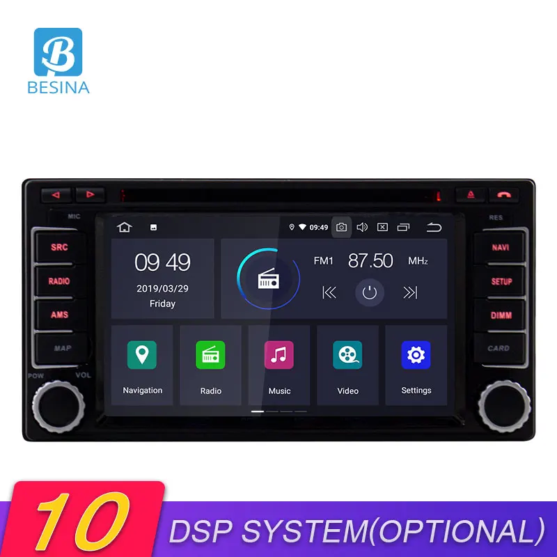 Автомобильный DVD плеер Besina Android 10 0 для Subaru Forester Impreza 2010 2011 мультимедиа GPS навигация