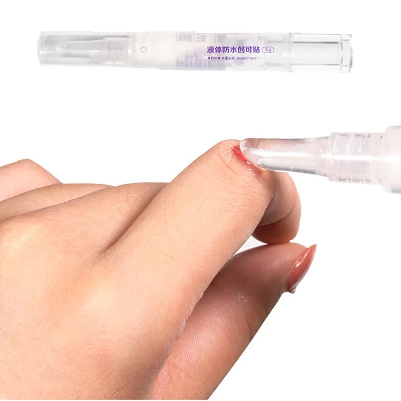 Жидкая повязка для первой помощи дезинфицирующая клейкая водонепроницаемая