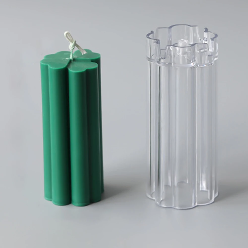 

Candle Moulds Pillar Candle Making Resin Molds DIY Craft Tools For Scented Candles Soap Mold For Making Candles Home Decoration