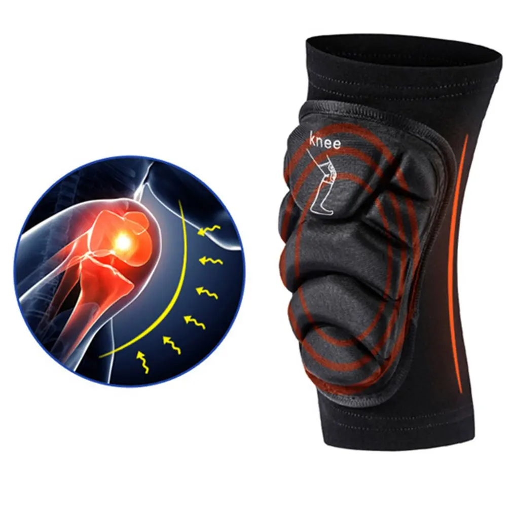 

Outdoor Sports Protection For Snowboard Skiing Skating Soft Knee Pads Off-road Riding Roller Skating Protection Knee Pads
