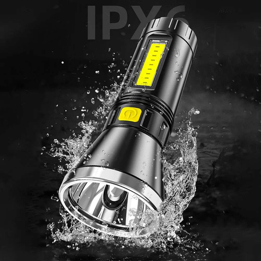 

Мини-фонарик P90, мощный светильник с USB-зарядкой, сверхъяркий портативный, с несколькими передачами, водонепроницаемый, рабочий светильник, ...