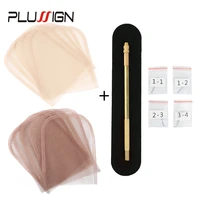 4x4 13x4 swiss lace net for making wigs hd lace closure frontal wigs making base and ventilating needles hair extension tools