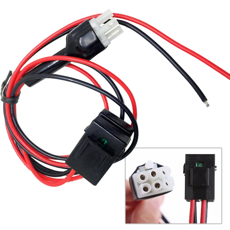 

1M Short Wave 30A Fuse Power Supply Cable Cord Line For Yaesu FT-857D FT-897D IC-725A IC-706 IC-78 Radio Walkie Talkie