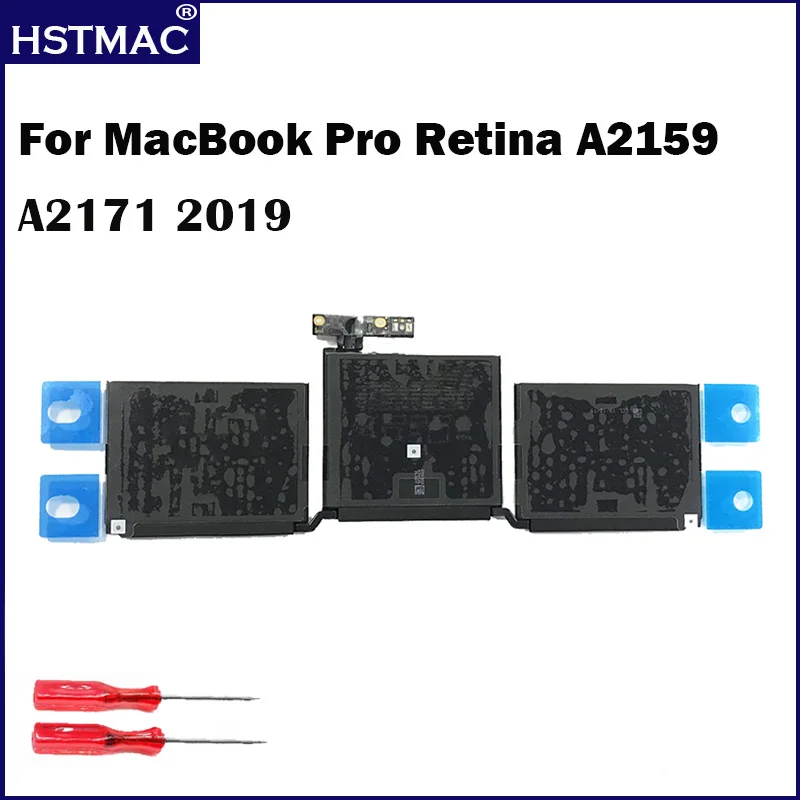 

Оригинальный аккумулятор для ноутбука 58,2 в, 5103 мАч, для MacBook Pro Retina, 13,3 дюйма, батарея A2171, A2159, 2019 год, EMC 3301, MUHN2LL/A, протестированный