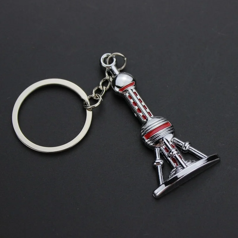 Шанхай Восточный жемчуг башня брелок металлический дорожный Сувенирный