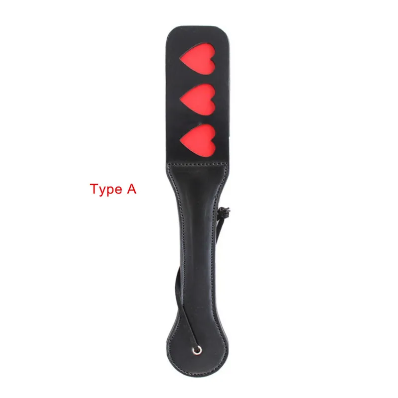 1 шт. двухслойные шлепки из искусственной кожи весло знак сердца клеится на