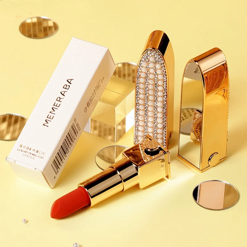 Блестящая Алмазная помада долговечная водостойкая присоска легкая в нанесении