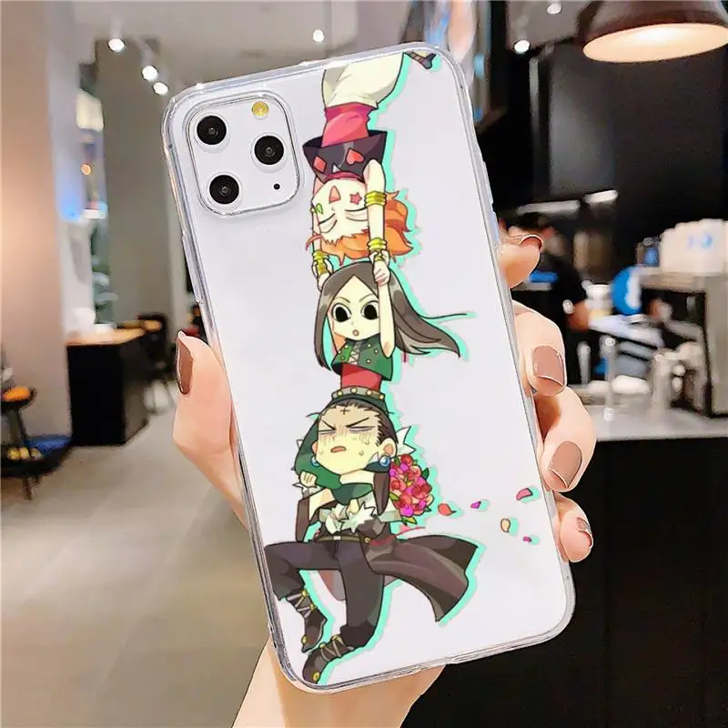 

Hunter X hunter Anime Phone Case Transparent soft For iphone 5 5s 5c se 6 6s 7 8 11 12 plus mini x xs xr pro max
