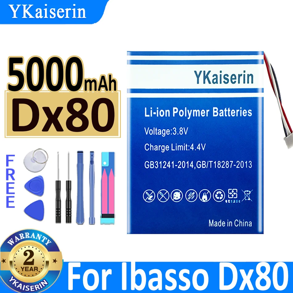 

5000mAh YKaiserin Battery for Ibasso Dx80 Bateria + TRACK CODE