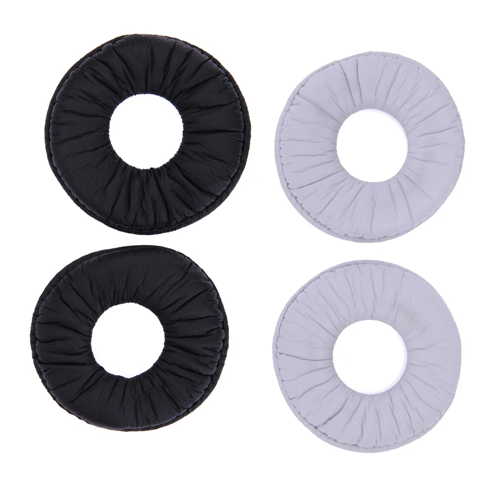 2Pcs 70mm Soft Foam Leather Replacement Ear Pads Cushion For Sony MDR-ZX100 ZX300 V150 V300 Headphones Headset Earpads