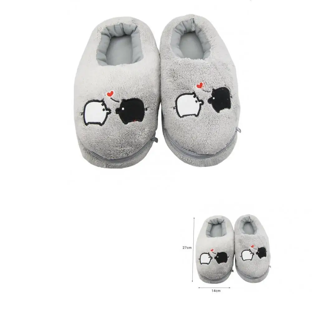 

1 пара эффективных электрических подогревателей для ног, тонкая работа, легкие электрические Подогреваемые тапочки, зимняя обувь с USB подог...