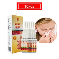 10pcs propolis extract nose spray relieves rhinitis and sinusitis nasal drops can relieve headaches dizziness health care