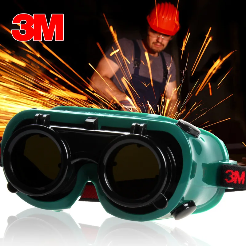 

3M 10197 Safety Potective Welding Goggles Glasses IR 5.0 Scratch-resistant Anti-UV coating Genuine working eyes protective