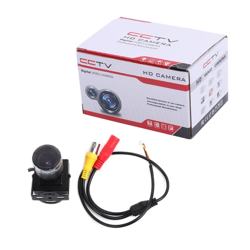HD 700TVL CMOS 2 8-12 мм зум-объектив мини-камера видеонаблюдения аудио-видео DIY |