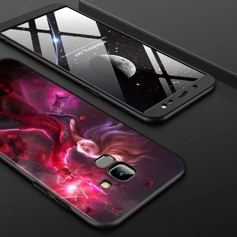 

Wanda the Scarlet Witch For Samsung J8 J7 Duo J730 J6 J5 J530 J4 J3 J330 J2 Core Star Prime 2018 EU Plus Black Phone Case
