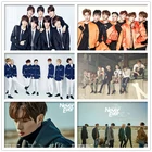 Алмазная 5D картина сделай сам, получена 7 Kpop, новый портрет, Корейская трендовая Мода для мальчиков, Алмазная мозаика, вышивка крестиком, домашний декор, подарок