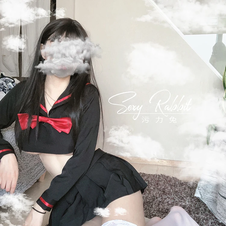 Сексуальное нижнее белье для школьниц Косплей Аниме Костюмы Мини юбка в японском