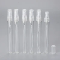 100pcslot 10ml sample spray bottle for gift portable glass perfume bottle atomizer container women perfume pump travel bottle