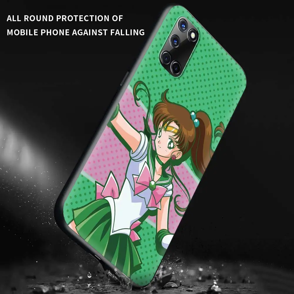 

Sailor Moon Anime Silicone Soft TPU Phone Case For Oppo A52 A9 2020 Find X2 X2Lite A53 Reno3 Pro Ace A7 Cover Coque Fundas