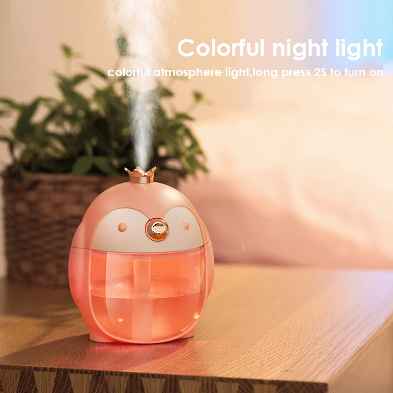 2019 Новый пингвин королева увлажнитель креативный мультфильм мини USB диффузор 300