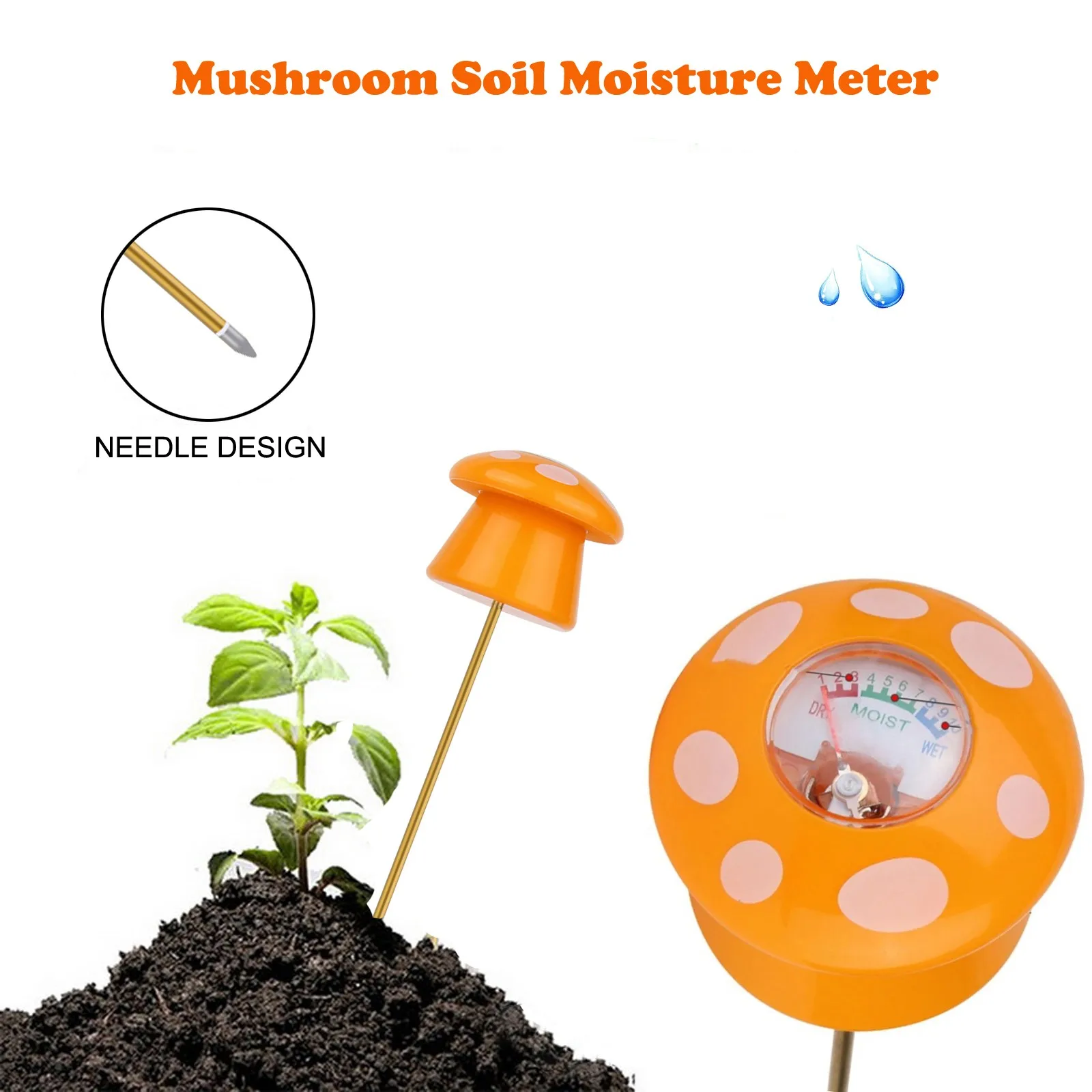 Грибами влажности почвы метр завода Варан датчик гигрометра садовый садовые