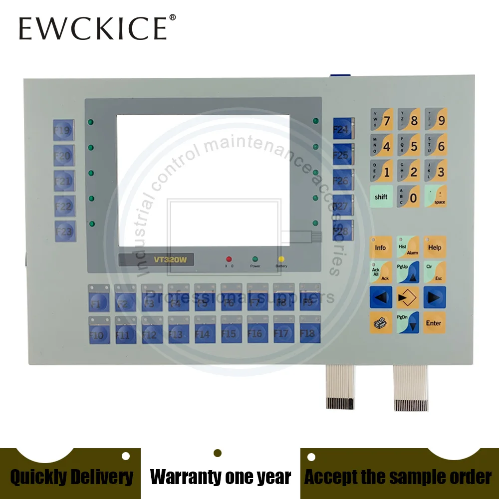 NEW VT320W HMI esa VT 320W VT320W A0000  PLC Membrane Switch keypad keyboard