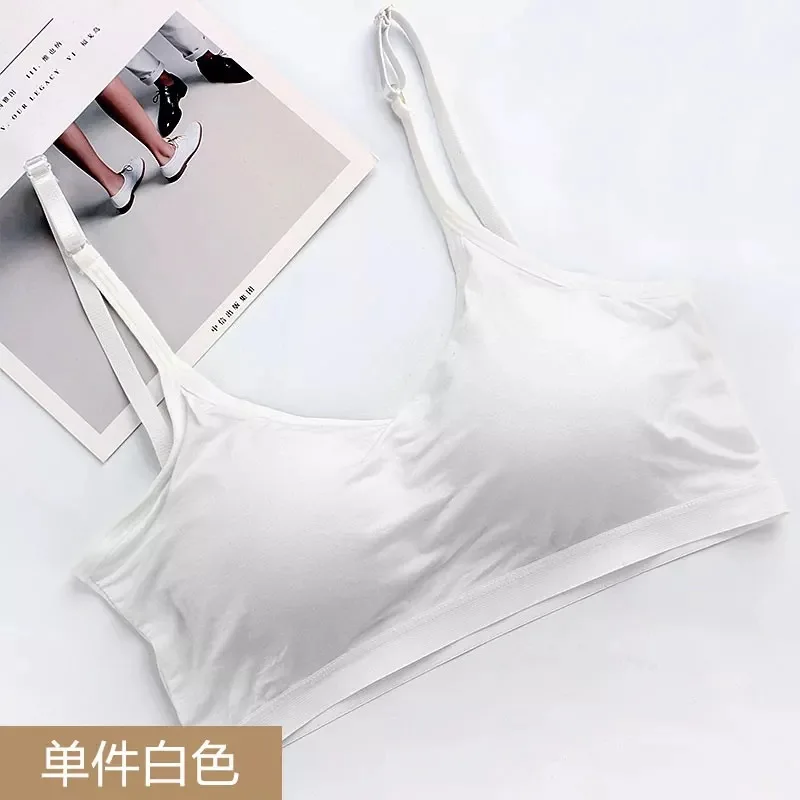 Спортивный бюстгальтер для девочек-подростков без стальных колец светильник