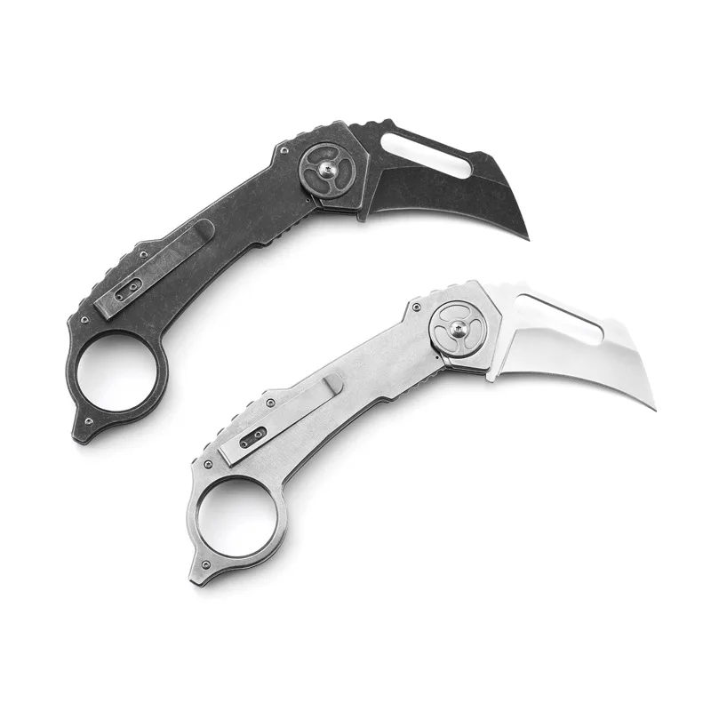 Мини охотничий нож мульти портативный карманный керамбит для самообороны