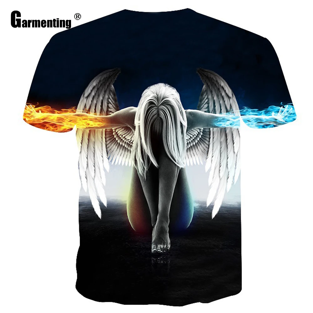 

Plus SIze 4xl 5xl Mens Fashion 3D Printed Tops Sexy Leisure Masculinas T-shirt Summer Casual Pullovers Skinny Tees Clothing 2021