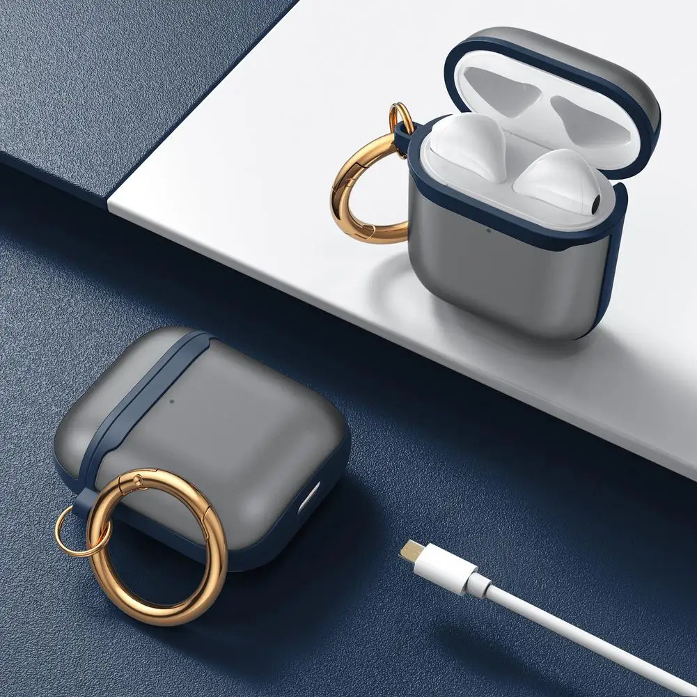 Прозрачный чехол из АБС-пластика для Apple Airpods Pro чехол-наклейка Air Pods аксессуары