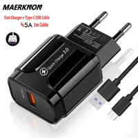 usb charger 18w quick charger super fast charge for xiaomi iphone 11 12 13 samsung universal qc 3 0 moblie phone chargers