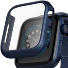 Чехол для Apple Watch Series 7 6 5 4 3 2 SE iWatch 41 мм 40 мм 45 мм 44 мм 38 мм 42 мм 41 40 45 44 мм чехол Защита для экрана аксессуар