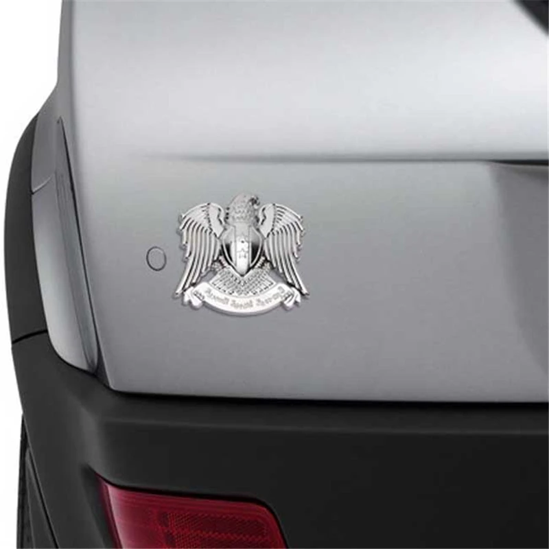 Персонализированная наклейка классная эмблема орла 3D стикер для стайлинга